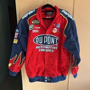 NASCAR Chase Authentics Drivers Line Jeff Gordon DuPont Racing Jacket Xl